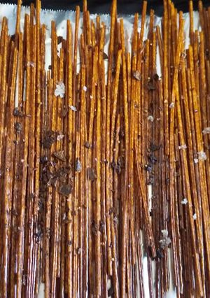 トースターで揚げないパスタポッキー-レシピのメイン写真