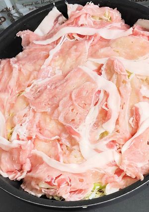 ☆ヘルシー☆豚バラ肉のキャベツ蒸し-レシピのメイン写真
