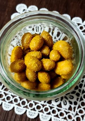 プラス1品☆カレー風味の大豆スナック-レシピのメイン写真