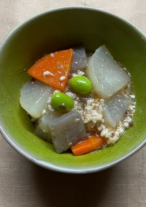 大根のそぼろ煮-レシピのメイン写真