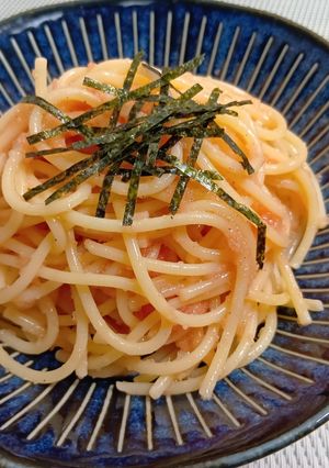 バター風味の明太子スパゲッティ-レシピのメイン写真