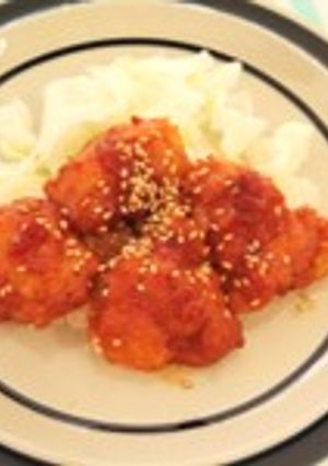 ヤンニョムチキン-レシピのメイン写真