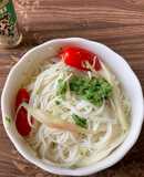 夏野菜のカッパそうめんサラダ