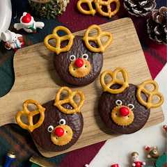 A picture of クリスマスに🎄トナカイチョコパイ！.