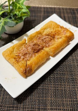 サクサク香ばしい！油揚げのトースター焼き-レシピのメイン写真