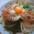 コストコめかぶで冷やしネバトロうどん