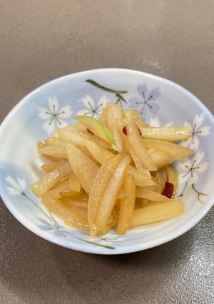 節約、大根の皮のキンピラ-レシピのメイン写真
