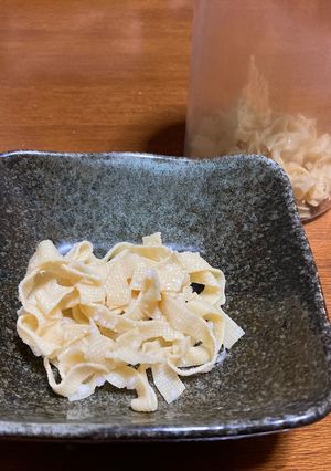 ご飯のお供に！豆腐皮の塩麹漬け-レシピのメイン写真