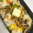 節約キャンプ飯!シーフードMIXピラフ