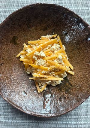 柿の白和え-レシピのメイン写真