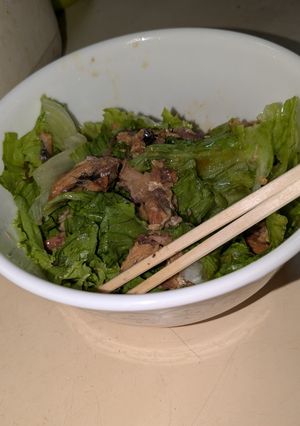 蒲焼缶詰レタス-レシピのメイン写真