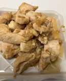 鶏の胸肉の玉ねぎ麹、醤油麹焼き