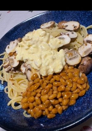 育ち下がりの夕食にぴったり！マシマシパスタ！-レシピのメイン写真