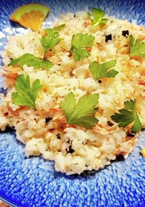 鮭とオレンジのイタリアン混ぜ飯で良ければ-レシピのメイン写真