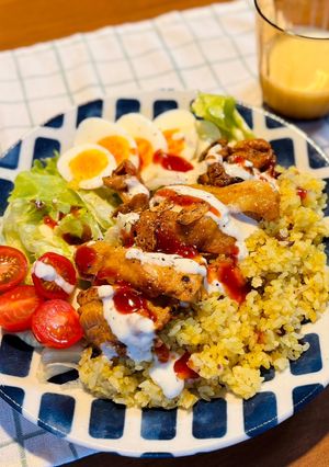 チキンオーバーライス-レシピのメイン写真