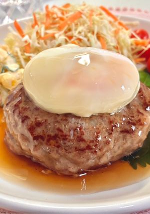 照り焼きハンバーグ〜♡！-レシピのメイン写真