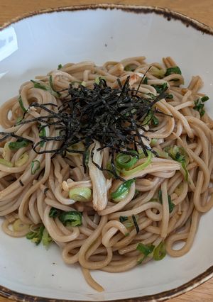 柚子胡椒香る♪蕎麦で焼きそば-レシピのメイン写真