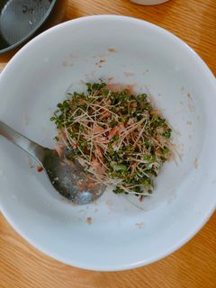 スプラウトのおかかサラダ-レシピのメイン写真