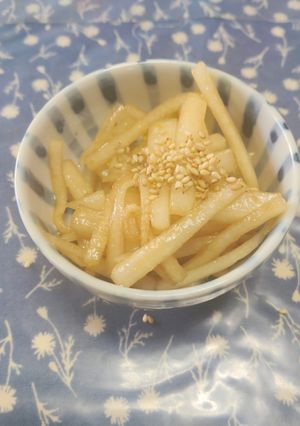大根のわさび醤油和え-レシピのメイン写真