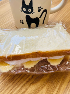 簡単☆バナナ生クリームサンド-レシピのメイン写真