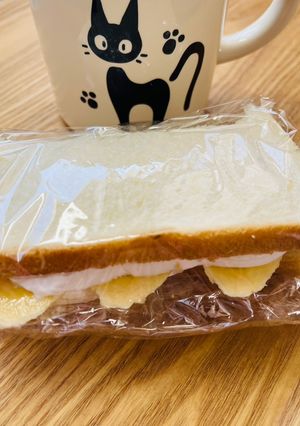 簡単☆バナナ生クリームサンド-レシピのメイン写真