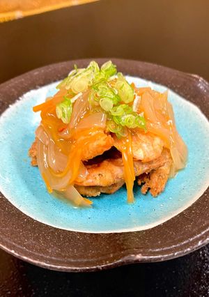 甘エビの甘酢あんかけ-レシピのメイン写真