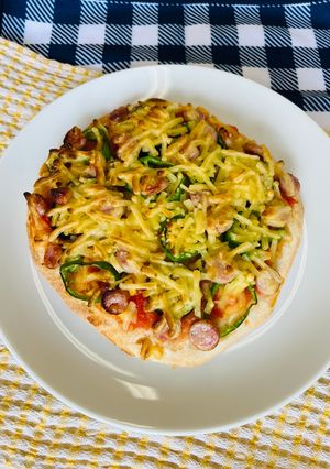 夏野菜ピザ-レシピのメイン写真
