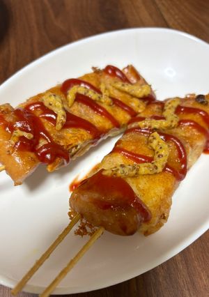 中学生が作る♪韓国風チーズソパン-レシピのメイン写真