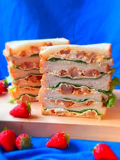 救世主の惣菜唐揚げ!たるたるチキンサンド-レシピのメイン写真