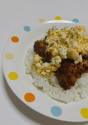 とろたまバーグライス-レシピのメイン写真
