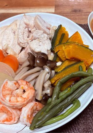 鶏胸肉の温サラダ-レシピのメイン写真
