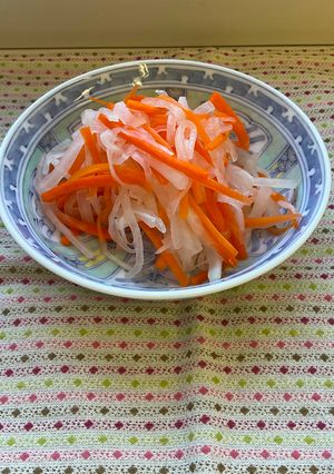 【伝統野菜】村山人参のなます-レシピのメイン写真
