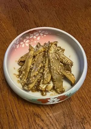 甘辛ごぼう-レシピのメイン写真