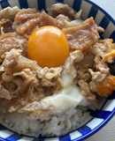 ［歯列矯正中］揚げ煎餅のたまご丼