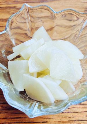 ヤーコンの浅漬け　すぐ食べられる♪-レシピのメイン写真