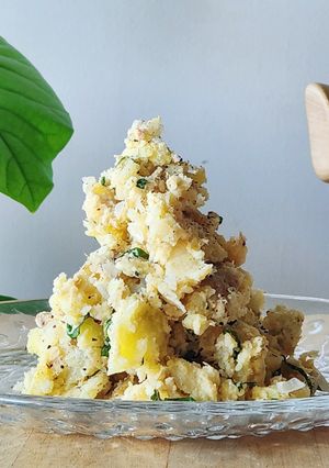 らっきょう入り和風ポテトサラダ☆家族絶賛-レシピのメイン写真