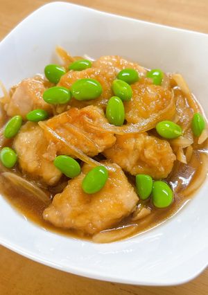 鶏むね肉とたっぷり玉ねぎの南蛮漬け-レシピのメイン写真