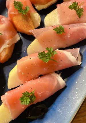 簡単！ラフランスの生ハム巻き☆-レシピのメイン写真