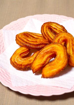 米粉と片栗粉でノーグルテンチュロス-レシピのメイン写真