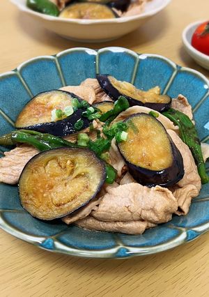 豚しゃぶ茄子＆万願寺唐辛子-レシピのメイン写真