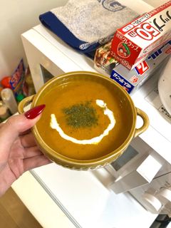 かぼちゃのスープ-レシピのメイン写真