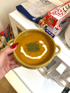 かぼちゃのスープ-レシピのメイン写真