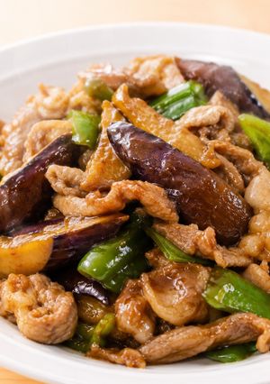 豚こまとなす・ピーマンの味噌炒め-レシピのメイン写真