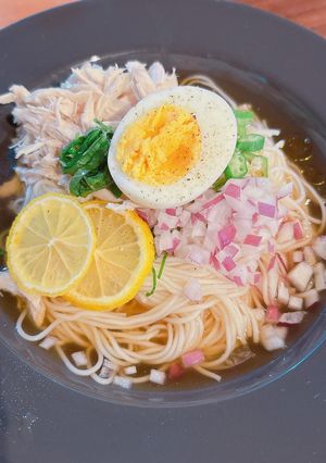 レモン香る冷やし鶏だしそうめん-レシピのメイン写真