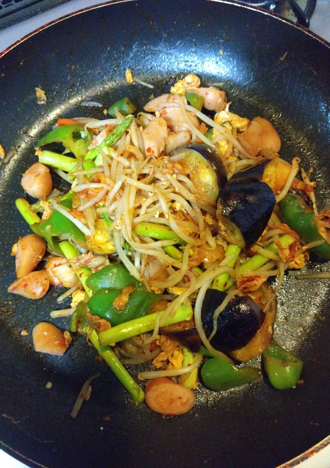 何でも野菜のキムチ炒め-レシピのメイン写真