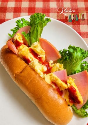 コンソメふわたまご🍳昔のハムエッグロール和製洋食-レシピのメイン写真