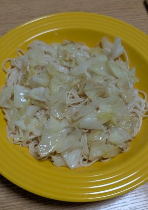 材料少なく絶品！そうめんチャンプルー-レシピのメイン写真