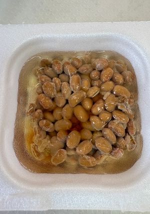 血液サラサラ！リンゴ酢納豆-レシピのメイン写真