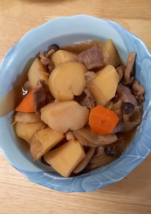 新じゃがで、肉じゃが。-レシピのメイン写真