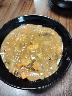 カレーうどんの食べ方-レシピのメイン写真